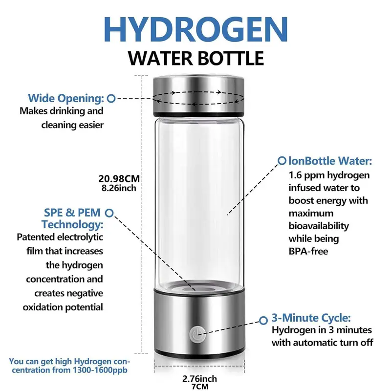 Bionic™ Hydrogen Water Bottle